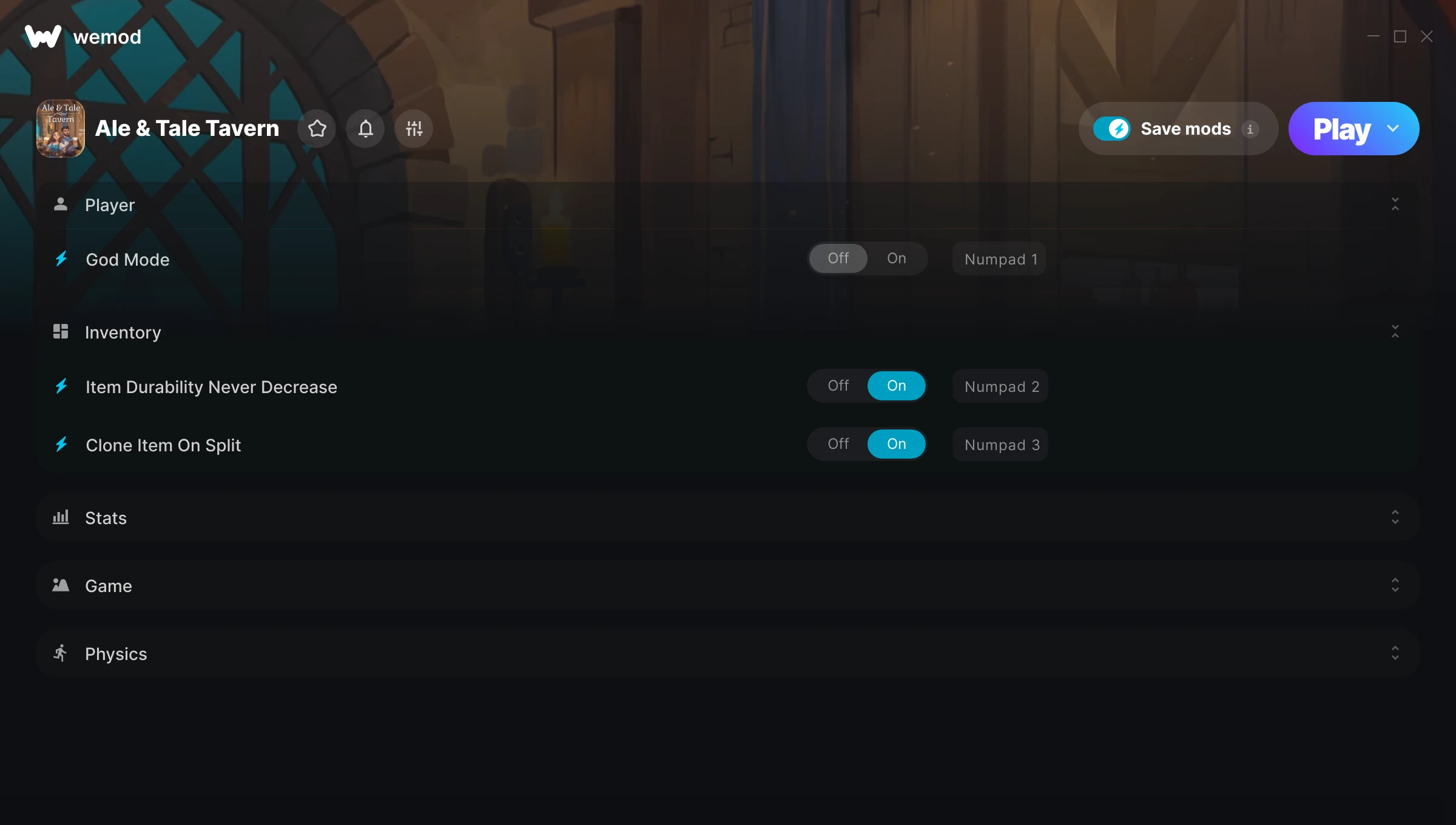 Ale & Tale Tavern Trainer screenshot