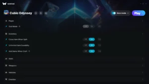 Cubic Odyssey Trainer screenshot
