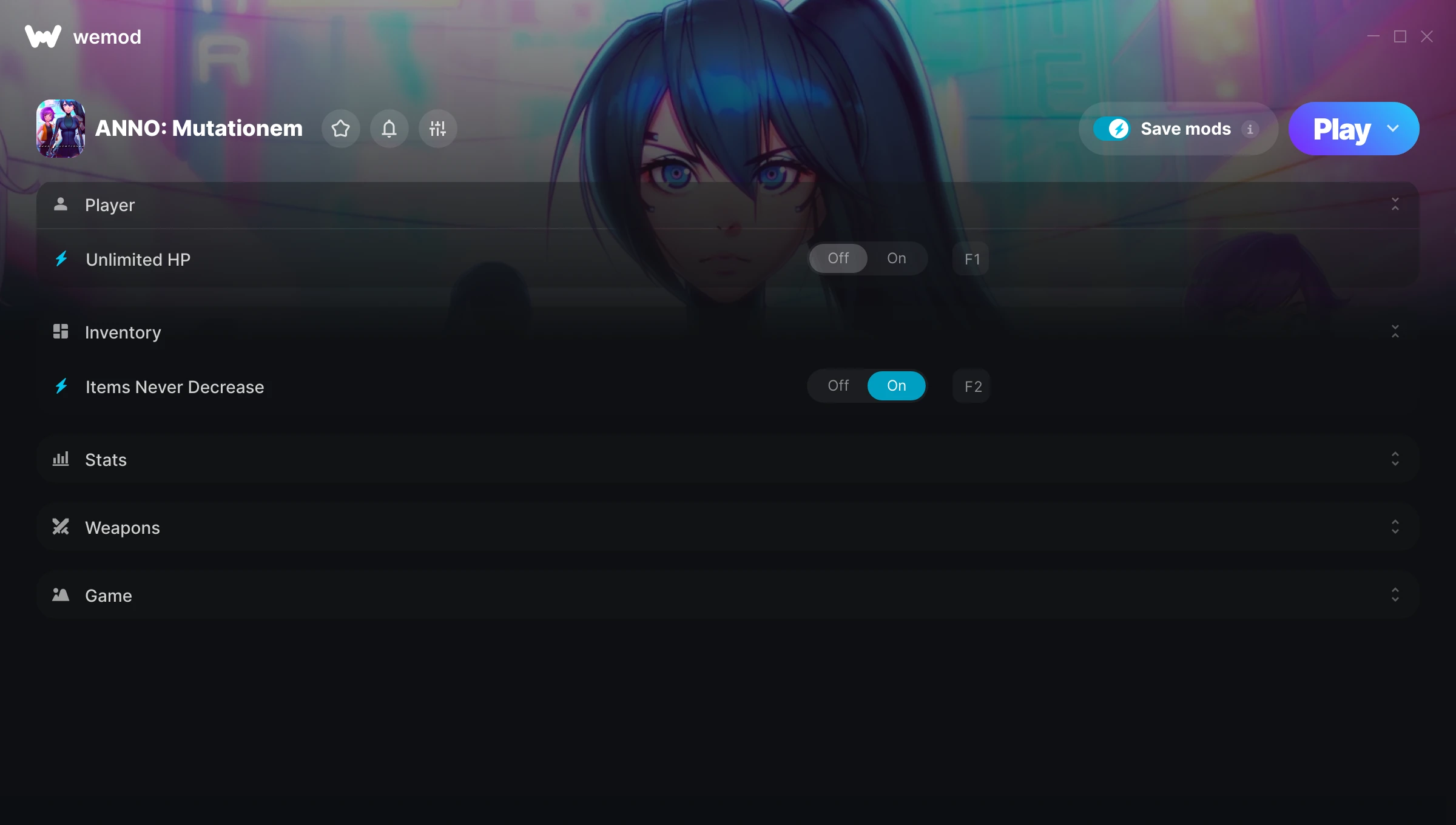 ANNO: Mutationem Trainer screenshot