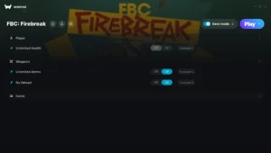 FBC: Firebreak Trainer screenshot
