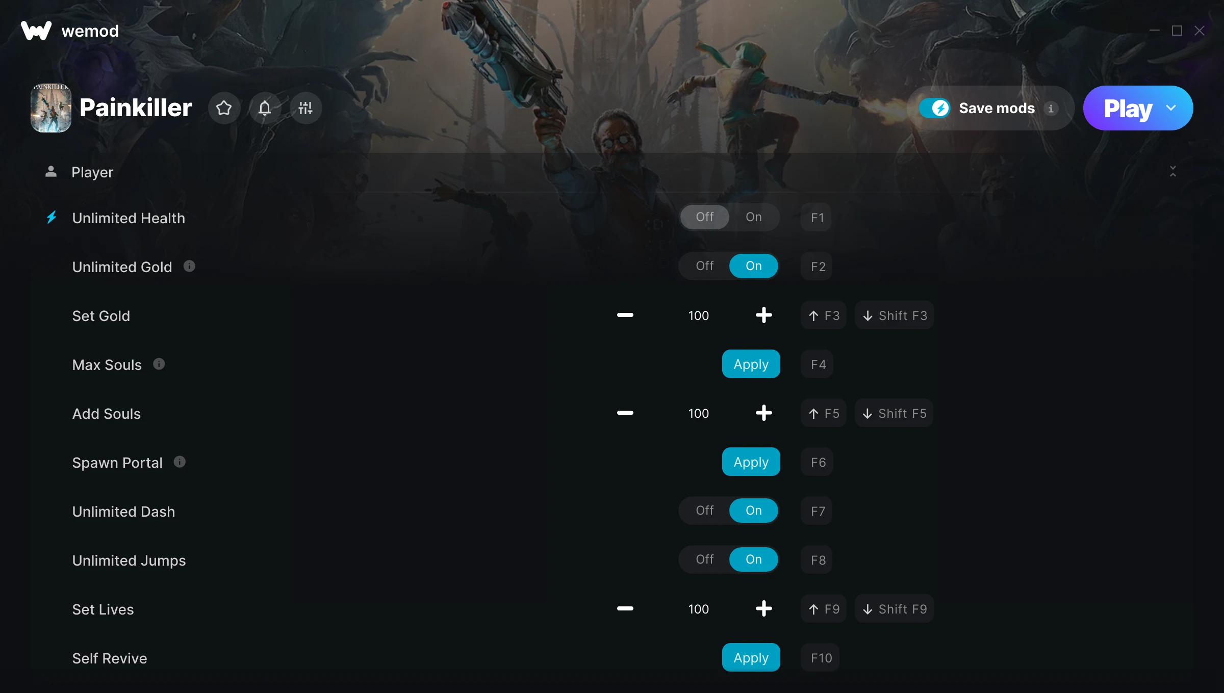 Painkiller Trainer screenshot