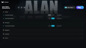 Alan Wake Remastered Trainer screenshot