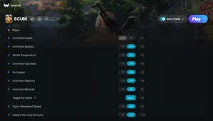 SCUM Trainer screenshot