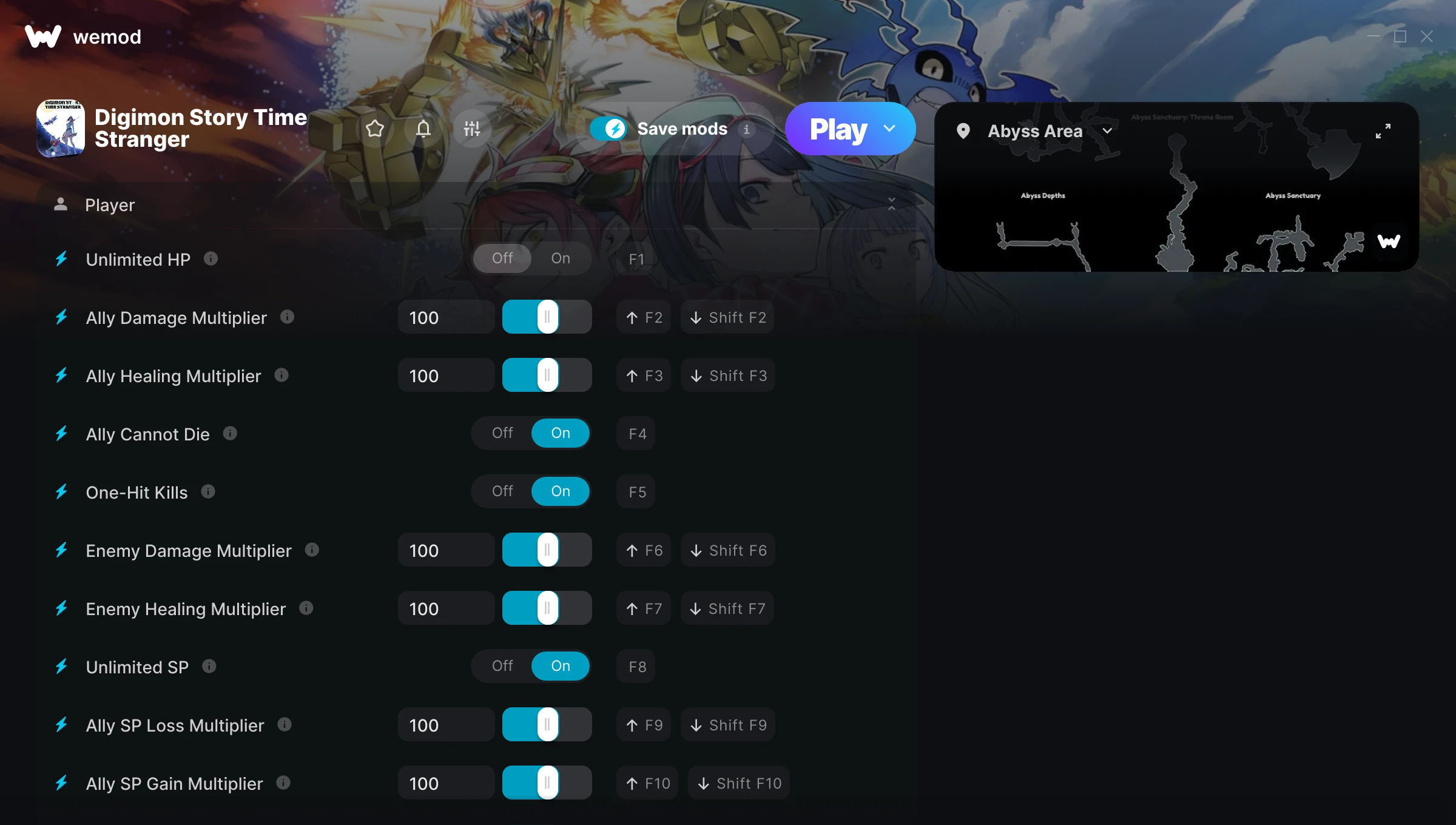 Digimon Story Time Stranger Trainer screenshot