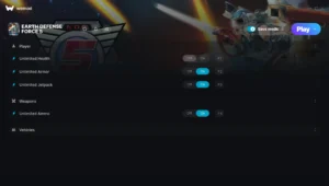 Earth Defense Force 5 Trainer screenshot