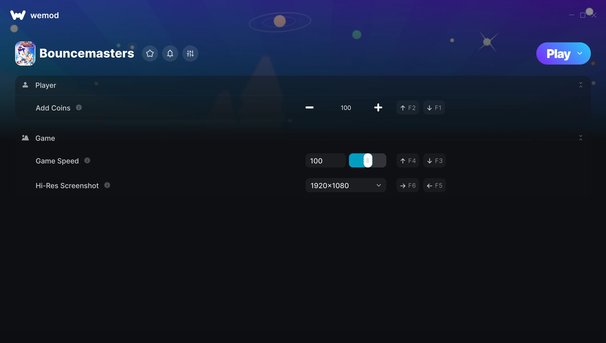 Bouncemasters Trainer screenshot