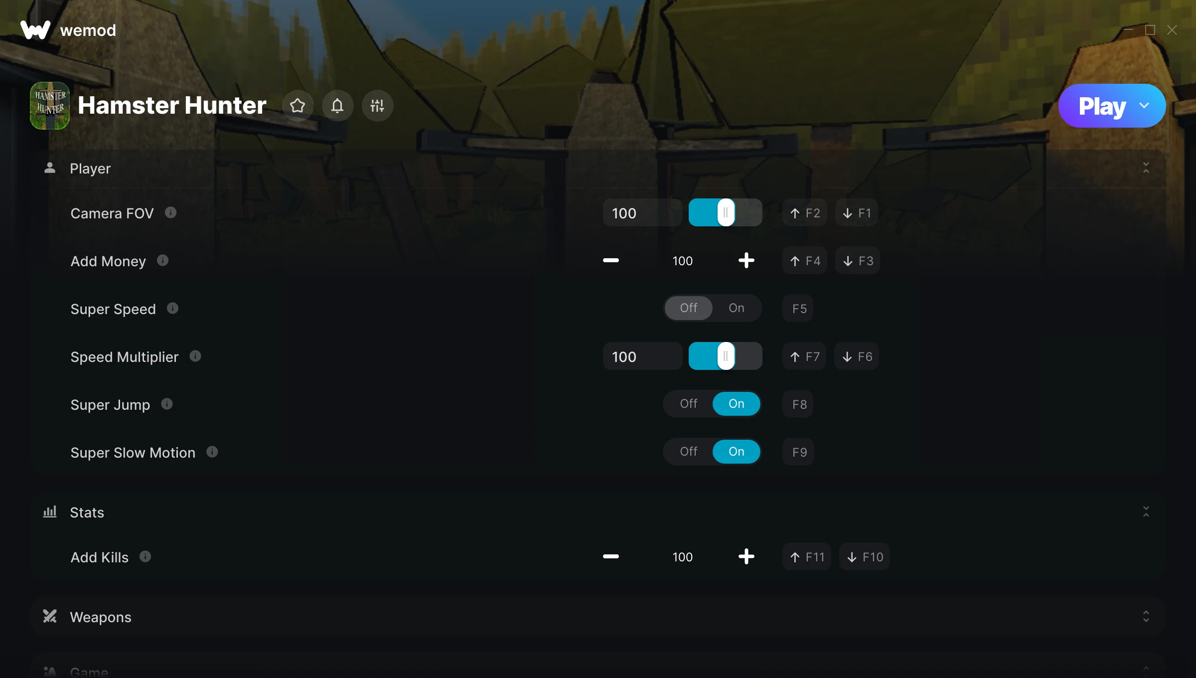 Hamster Hunter Trainer screenshot