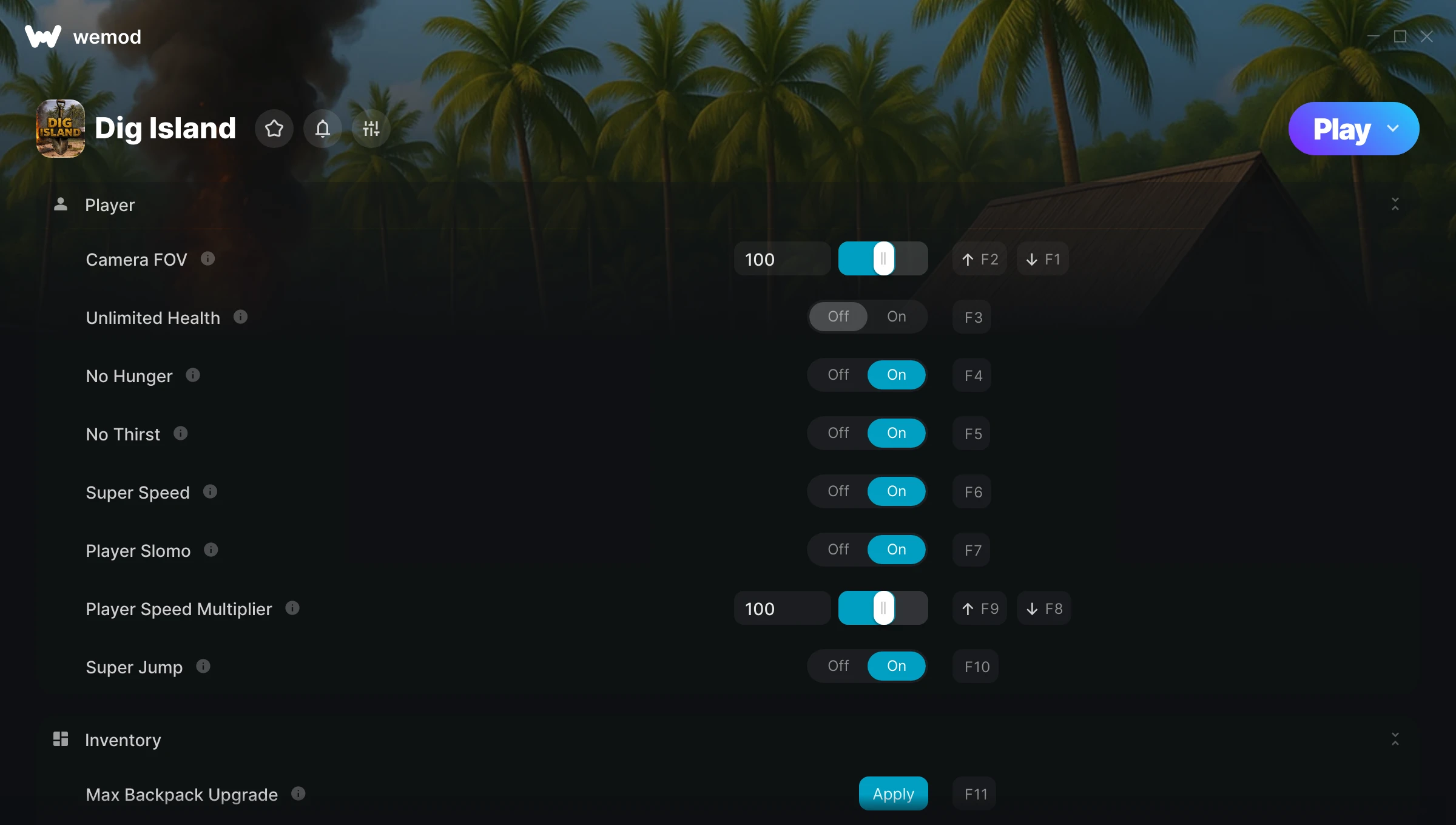 Dig Island Trainer screenshot