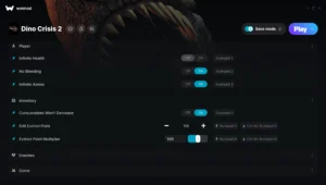 Dino Crisis 2 Trainer screenshot