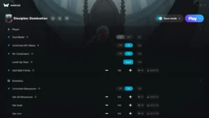 Disciples: Domination Trainer screenshot