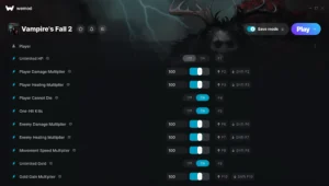 Vampire's Fall 2 Trainer screenshot