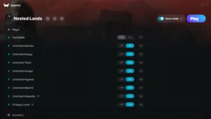 Nested Lands Trainer screenshot