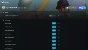 Super Battle Golf Trainer screenshot