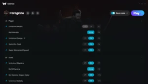 Peregrino Trainer screenshot