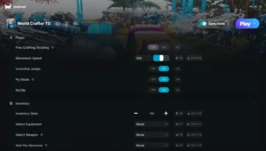 World Crafter TD Trainer screenshot