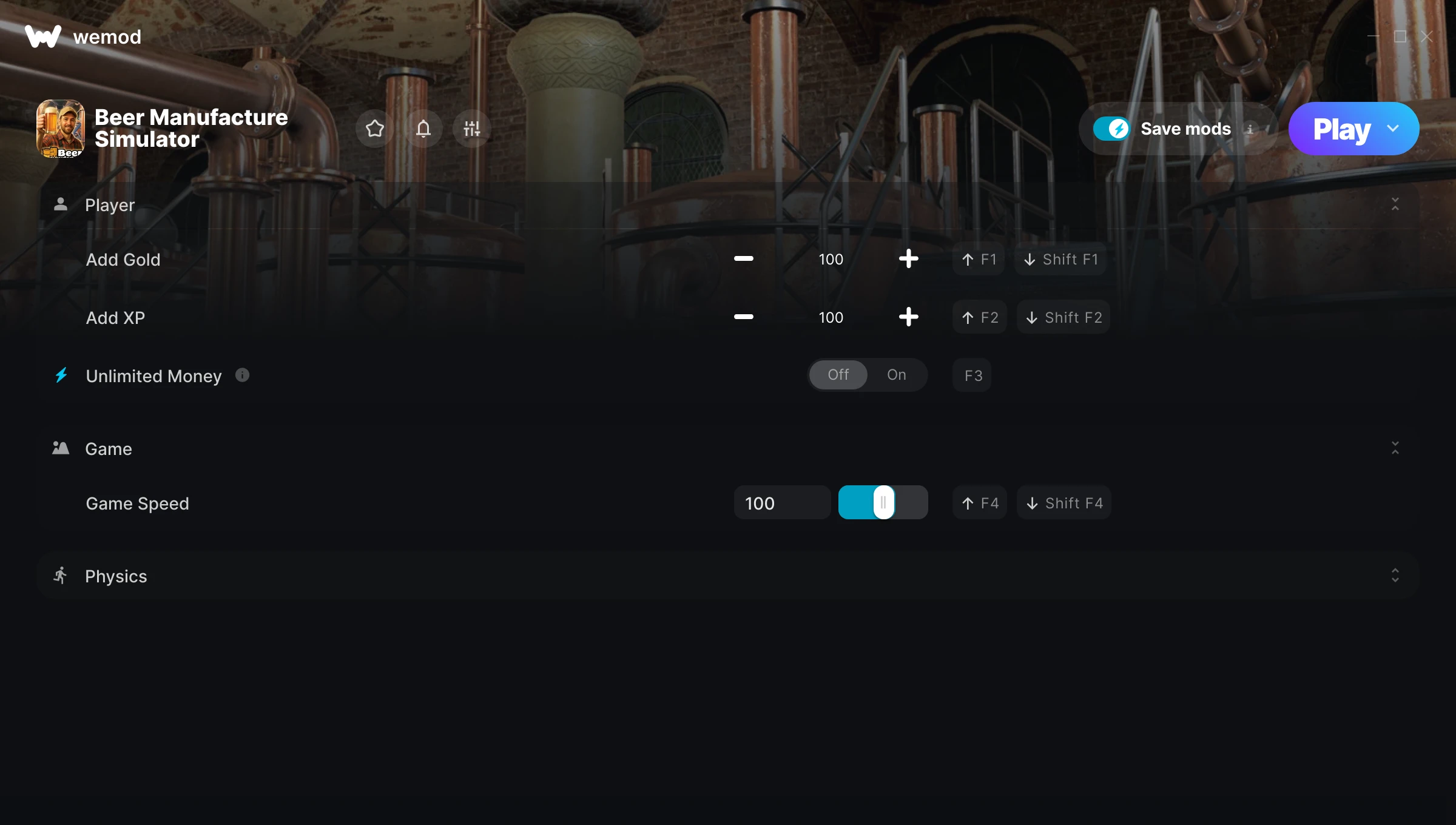 Beer Manufacture Simulator Trainer screenshot