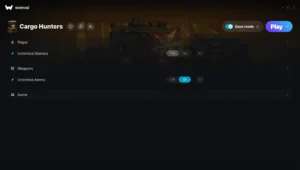 Cargo Hunters Trainer screenshot