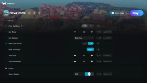 Nova Roma Trainer screenshot