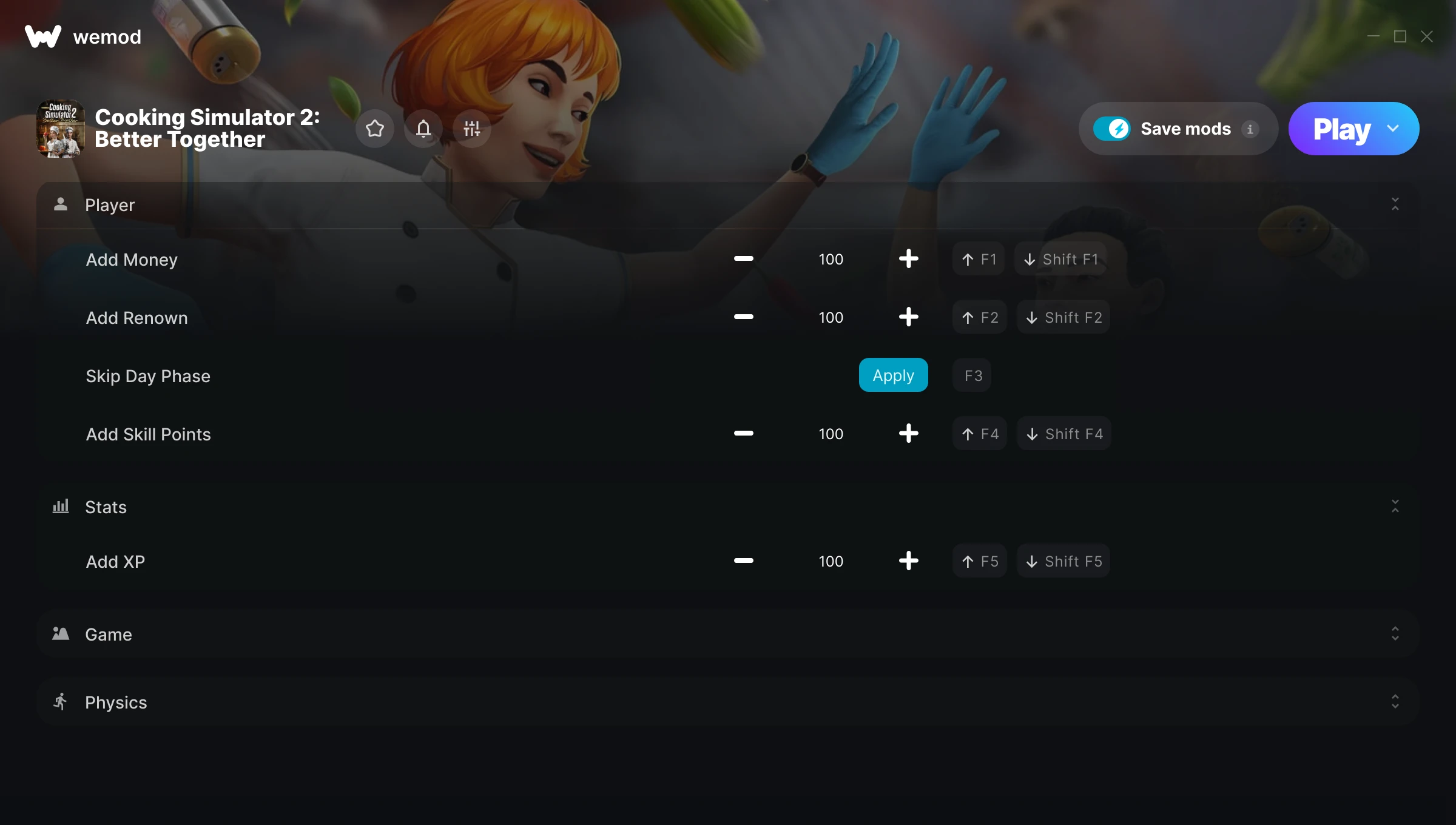 Cooking Simulator 2: Better Together Trainer screenshot