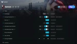 Samson Trainer screenshot
