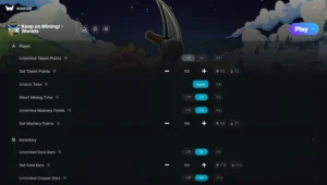 Keep on Mining! - Worlds Trainer screenshot