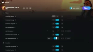 The Spotter: Dig or Die Trainer screenshot