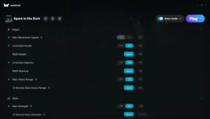 Spark in the Dark Trainer screenshot