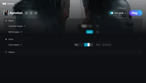 Aphelion Trainer screenshot