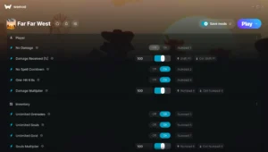 Far Far West Trainer screenshot