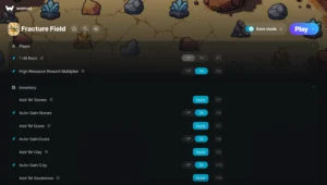 Fracture Field Trainer screenshot
