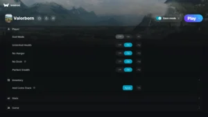 Valorborn Trainer screenshot