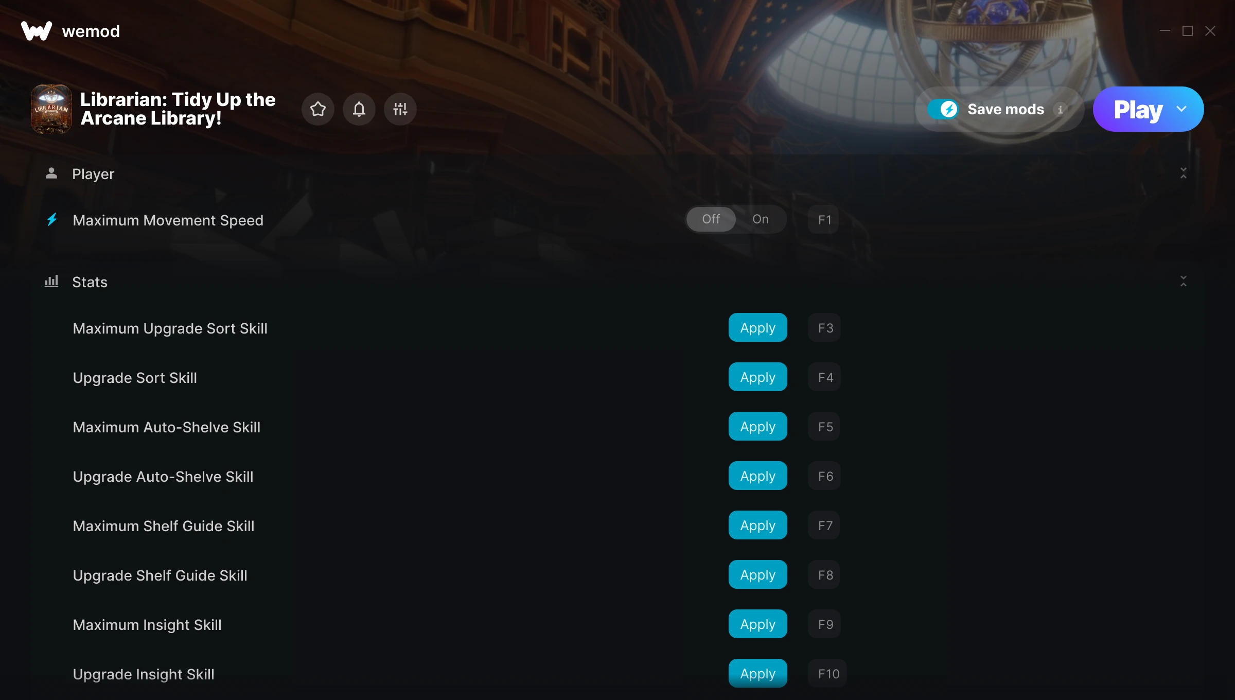 Librarian: Tidy Up the Arcane Library! Trainer screenshot