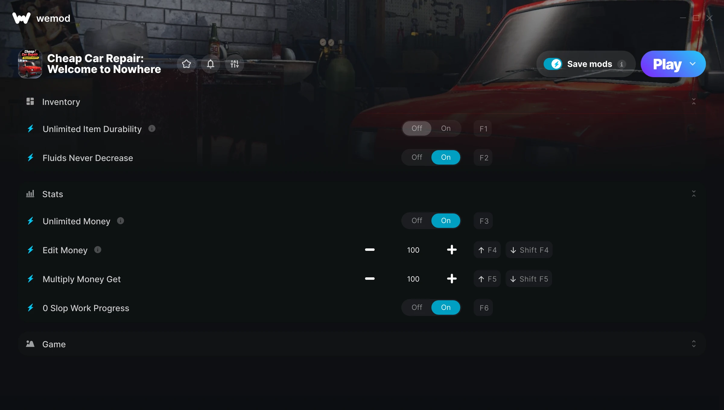 Cheap Car Repair: Welcome to Nowhere Trainer screenshot