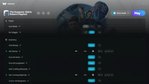 The Expanse: Osiris Reborn Playtest Trainer screenshot