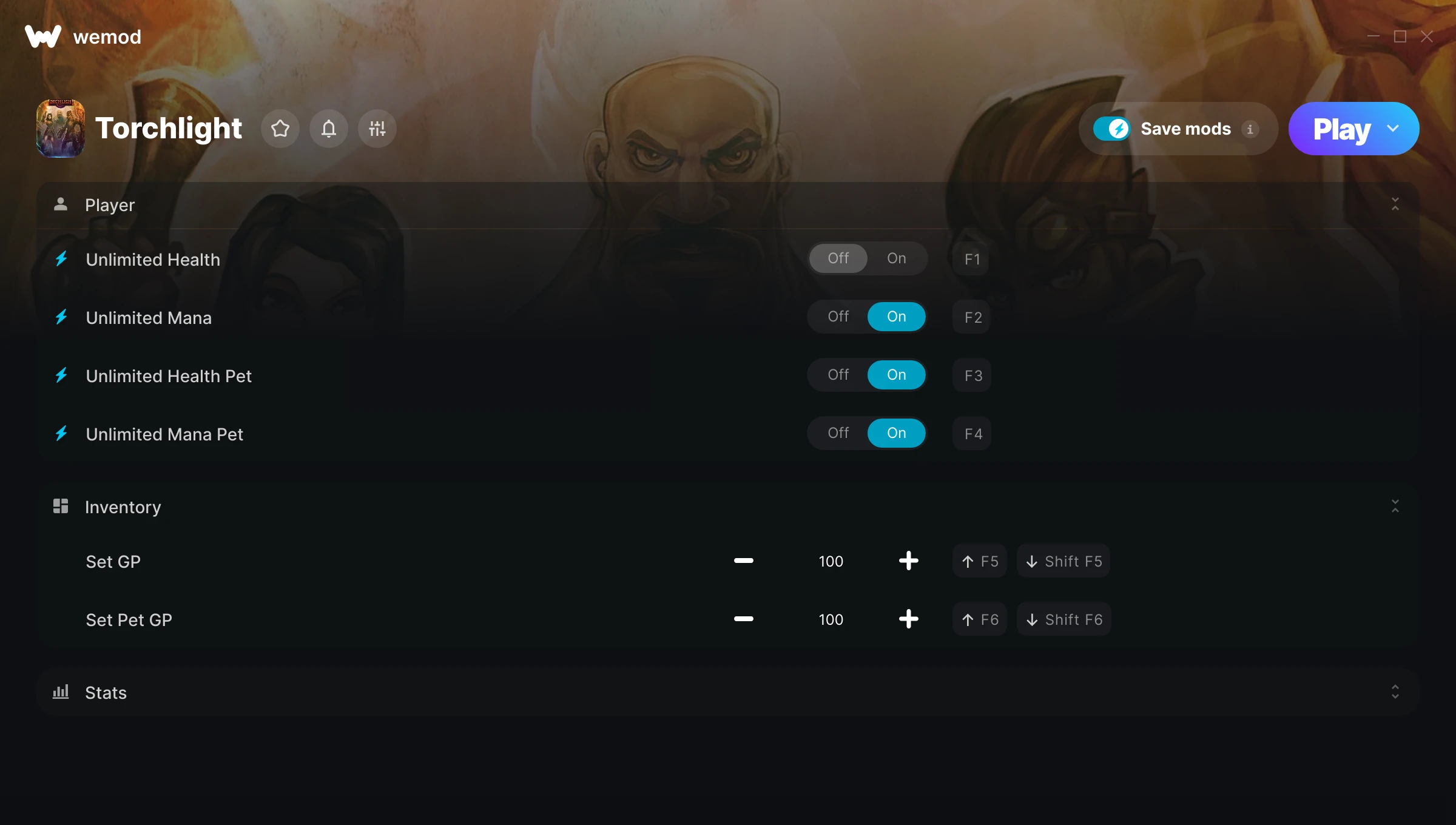 Torchlight Trainer screenshot