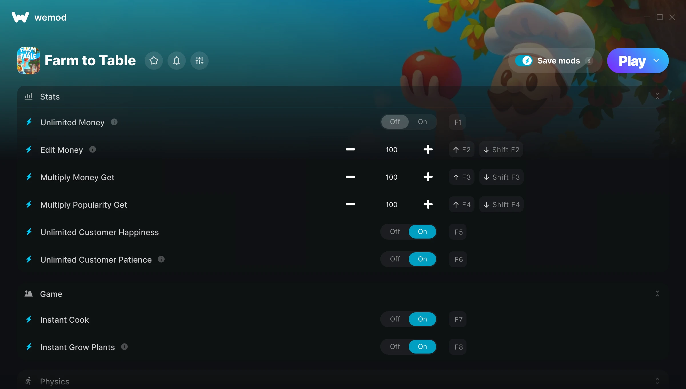Farm to Table Trainer screenshot