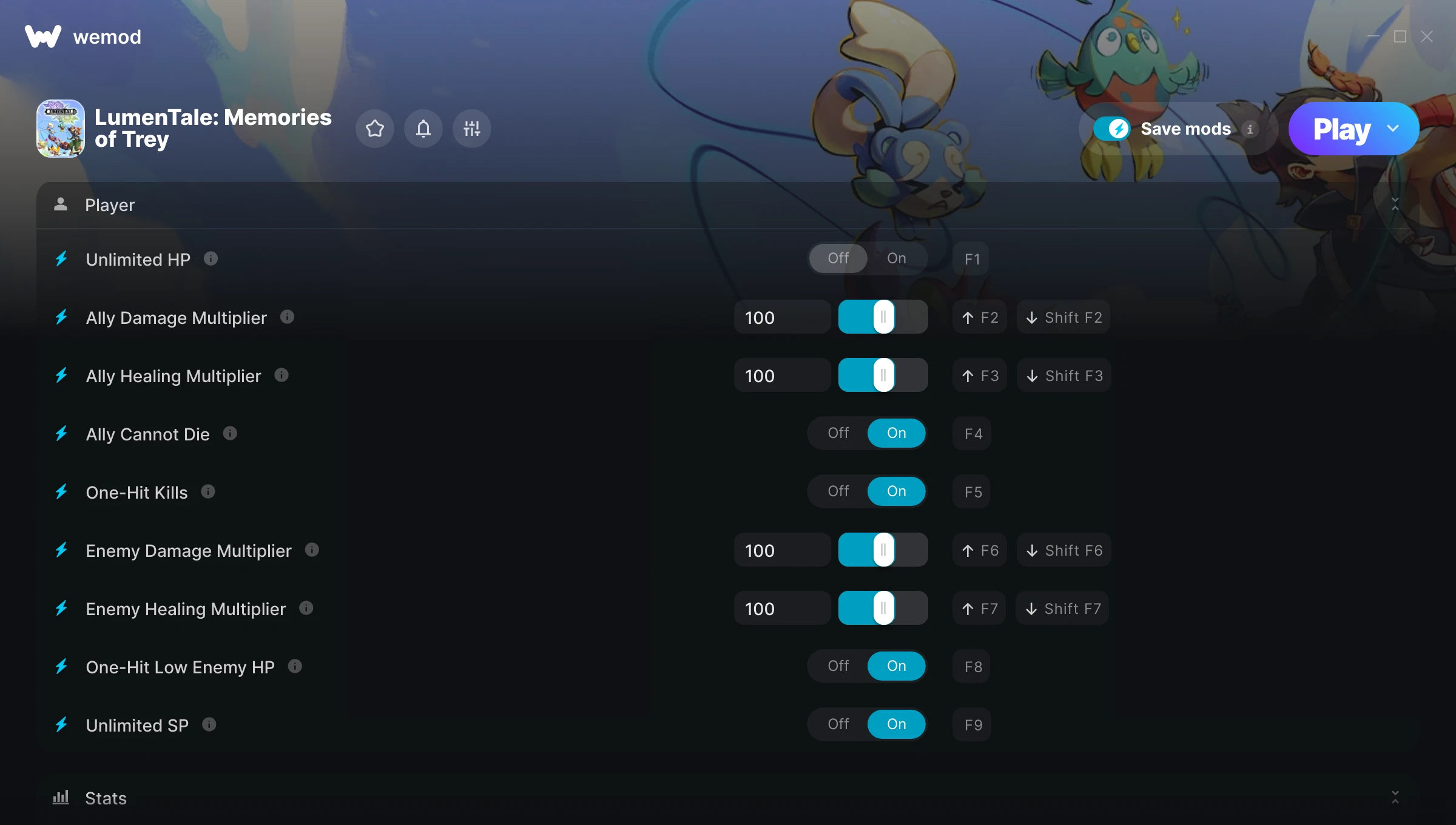 LumenTale: Memories of Trey Trainer screenshot