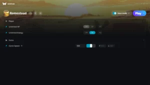 Romestead Trainer screenshot