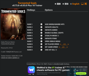 Tormented Souls 2 Trainer screenshot