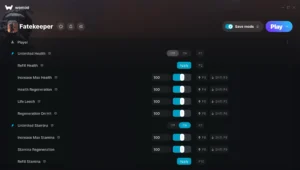 Fatekeeper Trainer screenshot