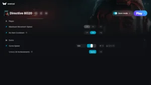 Directive 8020 Trainer screenshot