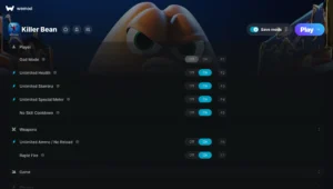 Killer Bean Trainer screenshot