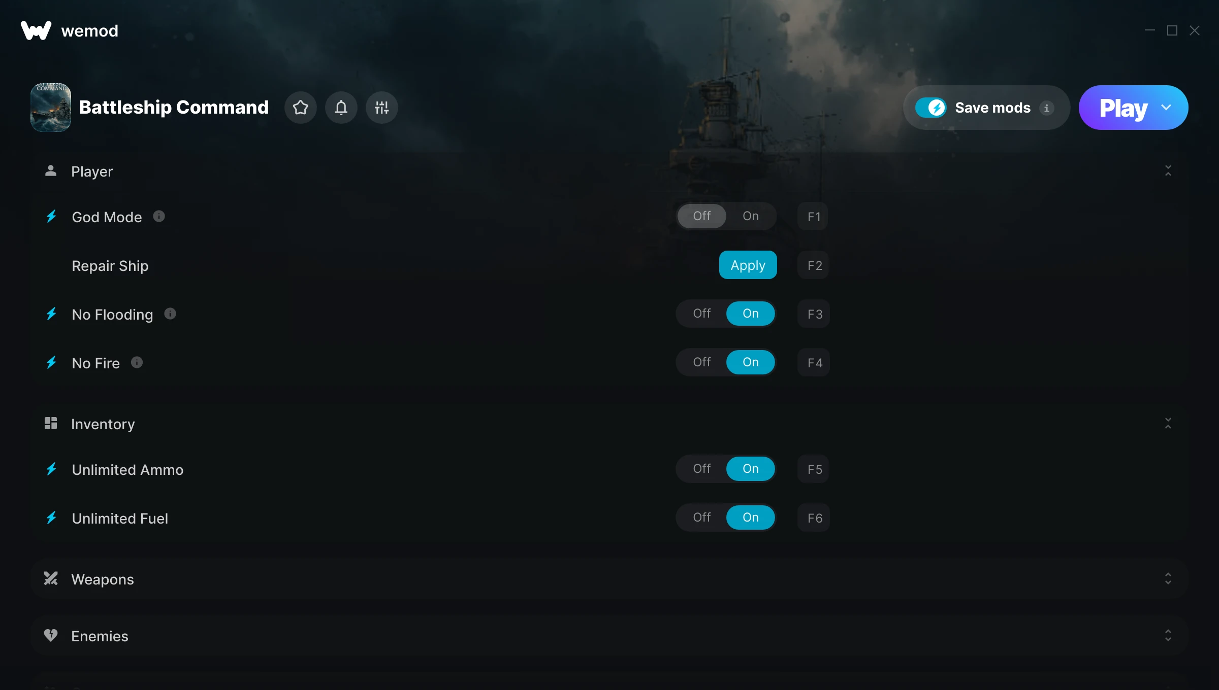 Battleship Command Trainer screenshot