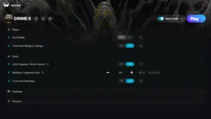 GRIME II Trainer screenshot