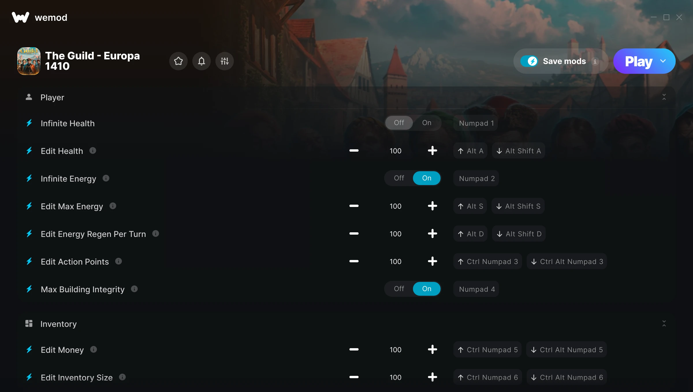 The Guild - Europa 1410 Trainer screenshot