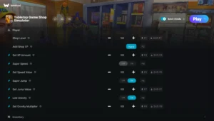 Tabletop Game Shop Simulator Trainer screenshot