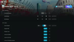 COPA CITY Trainer screenshot