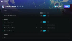 Trials Survivors Trainer screenshot