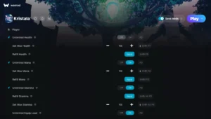 Kristala Trainer screenshot