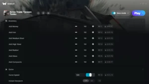 Arms Trade Tycoon: Tanks Trainer screenshot